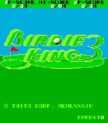 Birdie King 3 screen shot title